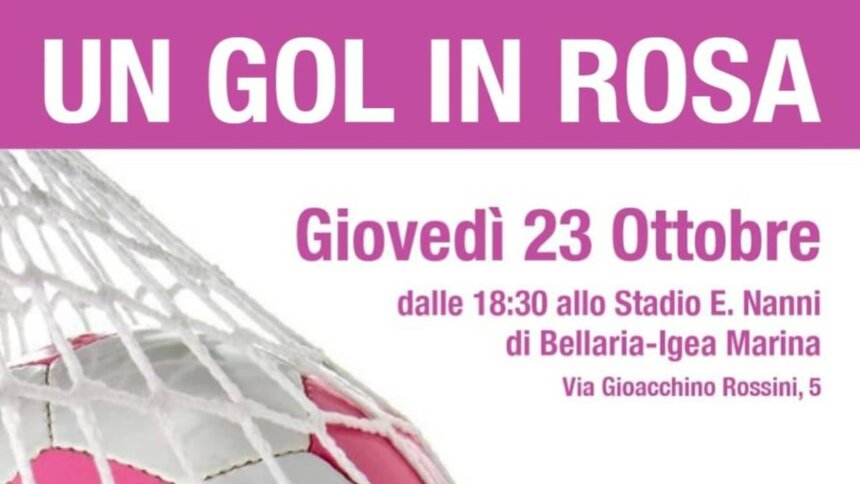Evento di beneficenza “Un Gol in Rosa”